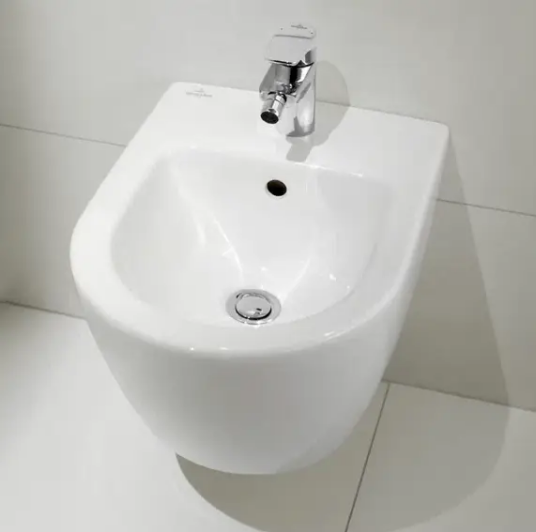 VILLEROY & BOCH SUBWAY 2.0 VEGGHENGT BIDÉ COMPACT, HVIT ALPIN