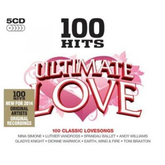 100 Hits Ultimate Love (5CD)