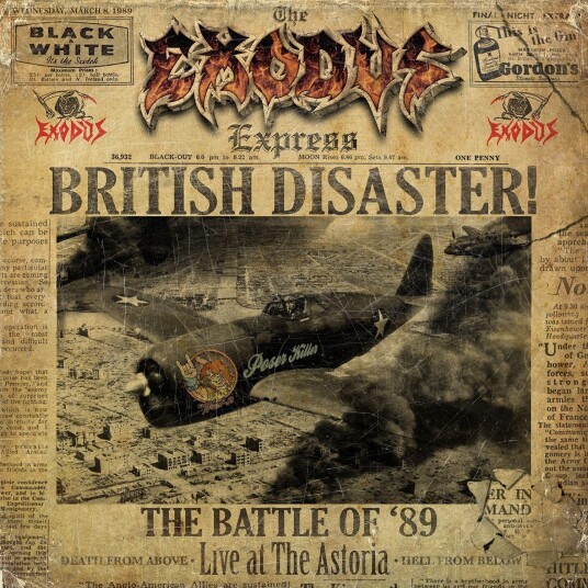 Exodus  British Disaster: The Battle of '89 Live at the Astoria  CD