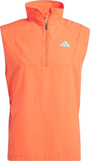 Adidas Adizero Half Zip Running Vest Herre Bright Red XL