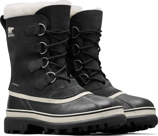 Sorel Women's Caribou Black/Stone Black, Stone 40.5