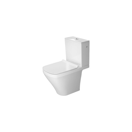 Duravit DuraStyle Gulvstående toalett 370x630 mm, Hvit med WonderGliss