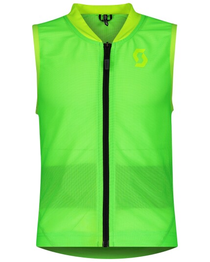 Scott AirFlex Vest Protector JR High Viz Green (Storlek S)