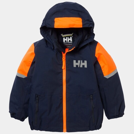 Helly Hansen Rider 2.0 Isolert Skijakke Barn MarineBlå 116/6