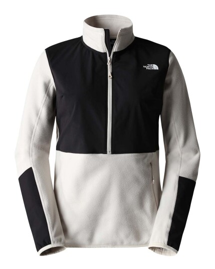 The North Face Diablo Midlayer 1/4 Zip W Sandstone/TNF Black (Storlek S)