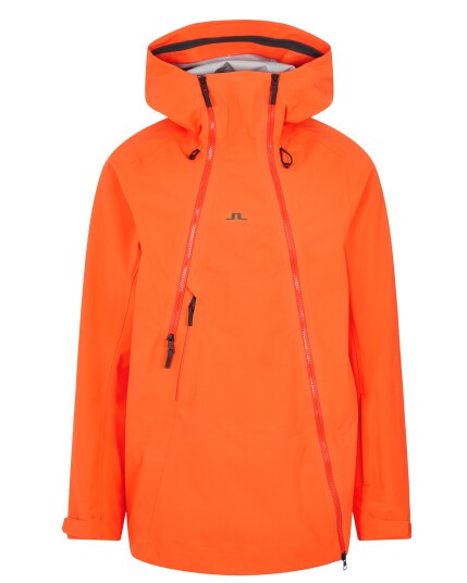 J.Lindeberg Brett Shell Ski Jacket M Juicy Orange (Storlek L)