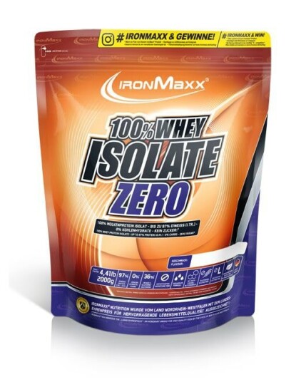 IronMaxx Whey Isolate Zero 2000g - Orange & Passionfruit