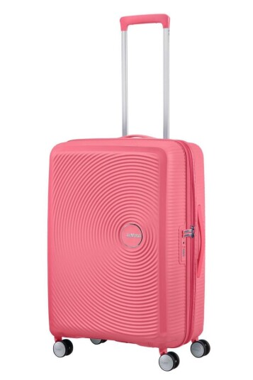 American Tourister Soundbox Resväska 67 Exp. Sun Kissed Coral