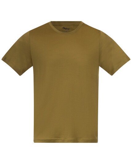 Bergans Urban Wool Tee M Olive Green (Storlek S)