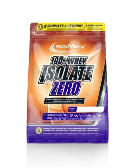 IronMaxx Whey Isolate Zero 750g - Orange & Passionfruit