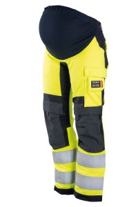 Tranemo 639681 Flammehemmende strekkbukse for gravide, gul/marine, 1 stk. 46