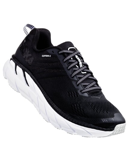 Hoka Clifton 6 Black/White 10.5 US