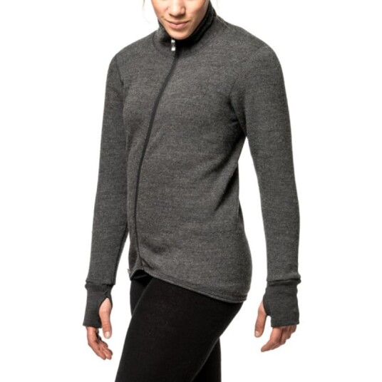 Woolpower Full Zip Jacket 400 Grå M Man