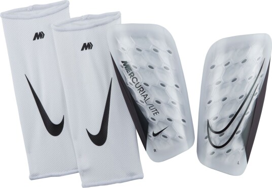 Nike Mercurial Lite Leggskinn White/White/Black M