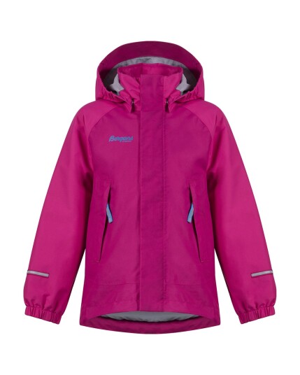 Bergans Storm Insulated Kids Jacket Cerise/Hot Pink/Light Winter Sky (Storlek 92)