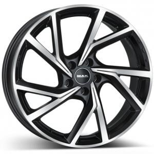 MAK Kassel Black polished 8.5x20 5x112 ET38 B66.5