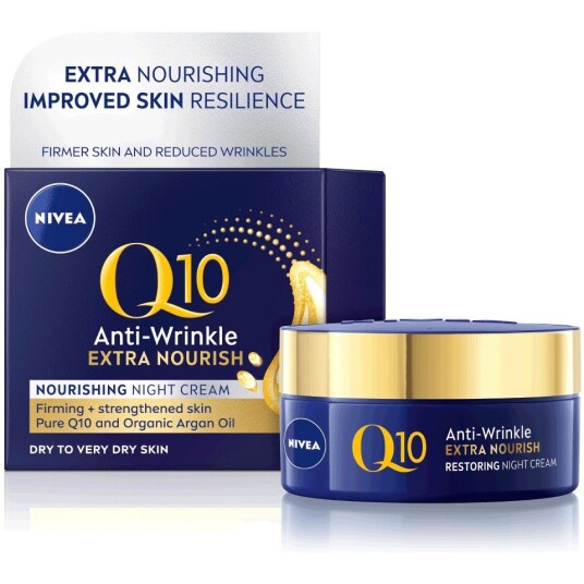 NIVEA Q10 Extra Nourish Night Cream 50 ml