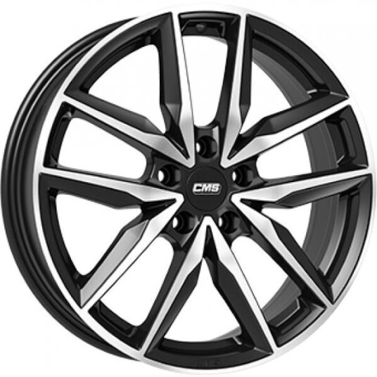 Cms C28 Gloss Black  Polished 7x17 5x114 ET40 B67.1