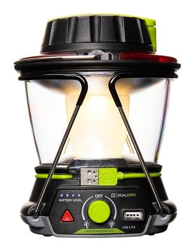 Goal Zero Lighthouse 600 Lantern & USB Power Hub OneSize, Black