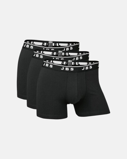 3-pakk boxers | GOTS bomull | svart