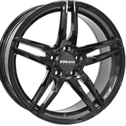 Monaco Gp1 Gloss Black 9x19 5x112 ET40 B66.5