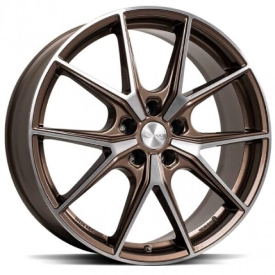 Brock B40 Bronze Copper Full Polish 8x19 5x112 ET45 B57.1