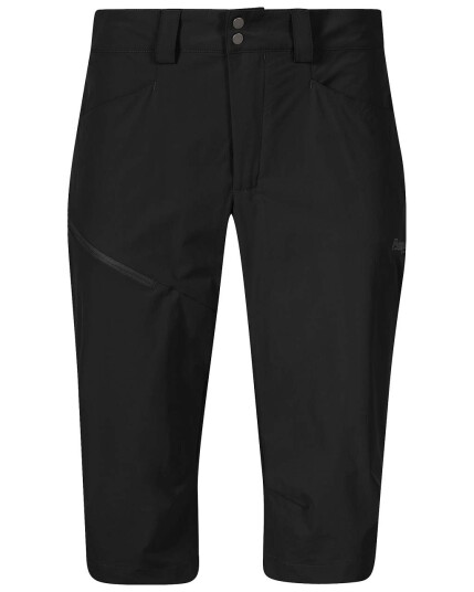 Bergans Vandre Light Softshell Long Shorts W Black (Storlek 44)