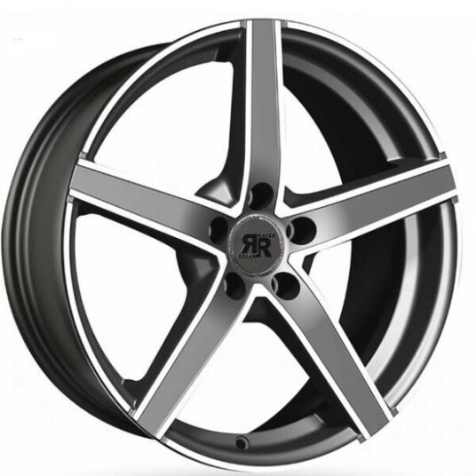 Racer Artic Evo Gunmetal Machined Face 7x16 5x112 ET47 B66.6