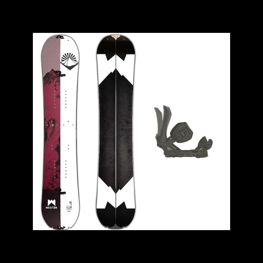 Weston Snowboards Weston Rise Split m/binding Splitboardpakke - Dame