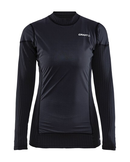 Craft Active Extreme X Wind L/S W Black/Grønite (Storlek L)