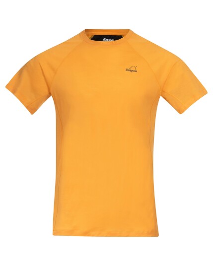 Bergans Y Lightline Merino Tee M Mango Yellow (Storlek XXL)