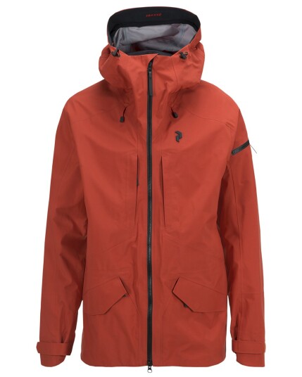 Peak Performance Teton Jacket M Orange Planet (Storlek M)