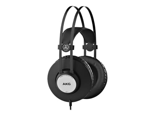 AKG K72 Hodetelefoner 3,5 Mm Jakk Stereo Svart, Sølv