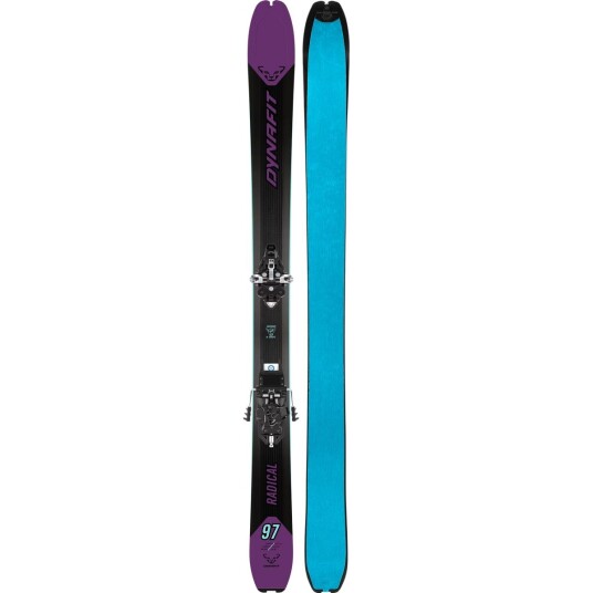 Dynafit Radical 97 W Ski Set Royal Purple 170cm