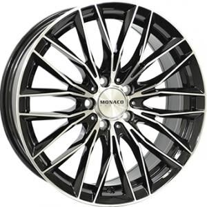 Monaco GP2 Gloss Black  Polished 9.5x21 5x120 ET42 B74.1