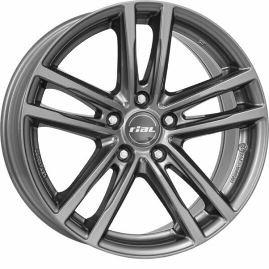 Rial X10 Metal Grey 7.5x18 5x112 ET51 B66.7