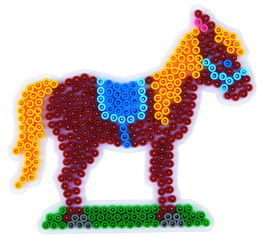 Hama Ironing Beads Pegboard-Horse