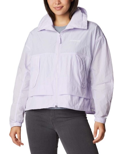 Columbia Paracutie Windbreaker M Purple Tint (Storlek XS)