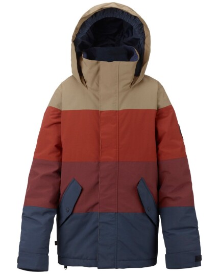 Burton Boys Symbol Jacket JR Modigo/Fired Brick/Bitter (Storlek M)