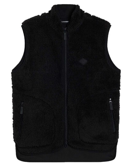 J.Lindeberg Patricia Pile Fleece Vest W Black (Storlek XS)