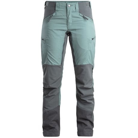 Lundhags Makke Pants, W's Jade/Dark Avage (#749594, #414244) Dame 44