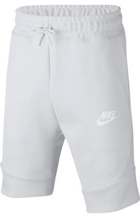 Nike Tech Fleece Big Kids Football Grey/White XS