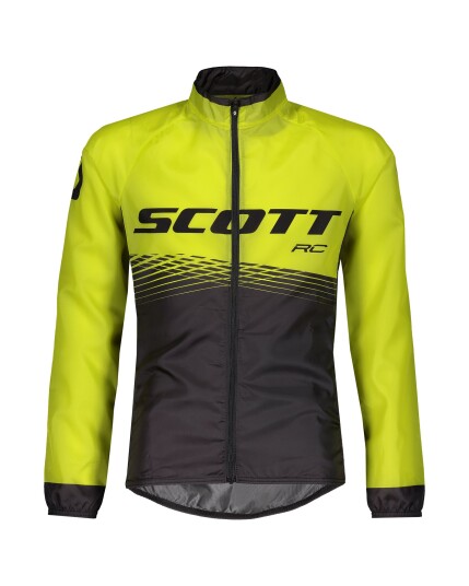 Scott RC WB Jacket JR Black/Sulphur Yellow (Storlek 140)