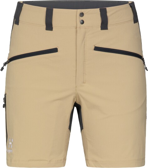 Haglöfs Women's Mid Standard Shorts 46, Sand/Magnetite