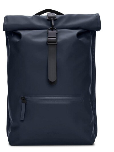 Rains Rolltop Rucksack W3 One Size, Navy