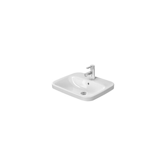 Duravit Durastyle Servant for nedfelling 560x455 mm. m/1 blanderhull, Wondergliss