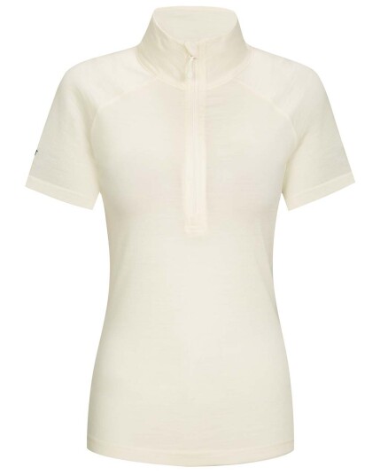 Woolland Hilleknuten S/S Top W snøw White (Storlek S)