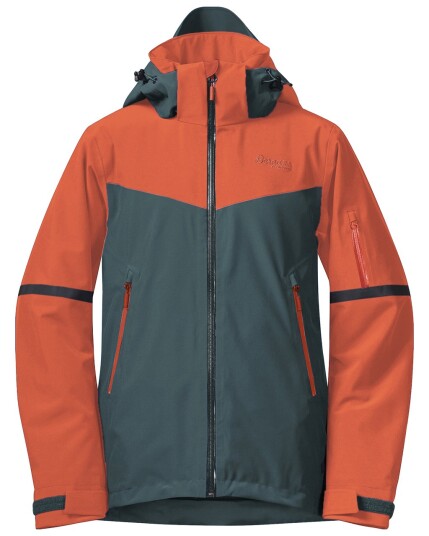 Bergans Oppdal Insulated Youth Jacket Br Magma/Forestfrost (Storlek 140)