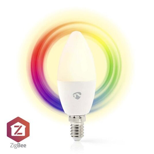 Nedis SmartLife RGB Lyspære E14 Zigbee 3.0