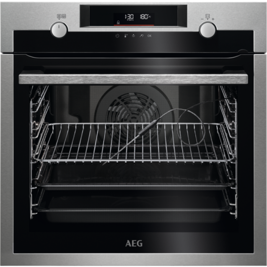 AEG 6000 SteamBake Innebygget Ovn 72 L A+ Rustfritt stål med Anti finger print BFP6200M1